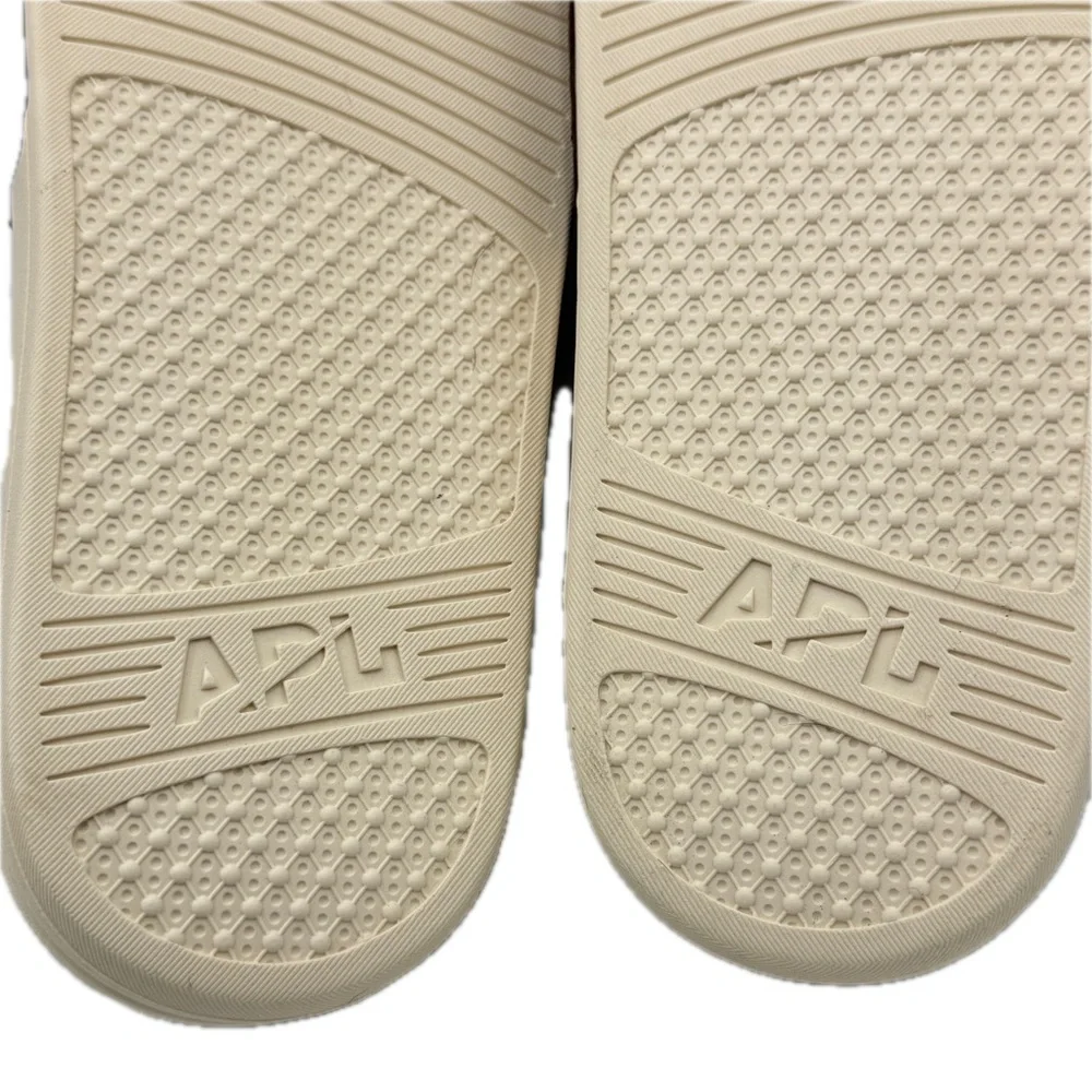 APL Lusso Slide Chocolate Leather/Cream Men's Size 9 Women's Size 10.5 EU 42 NEW